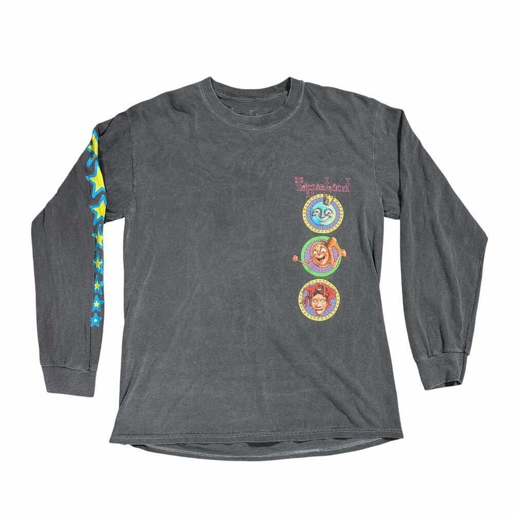 Mens Trippie Redd Lifes A Trip Trippieland Long Sleeve Graphic T-Shirt Medium